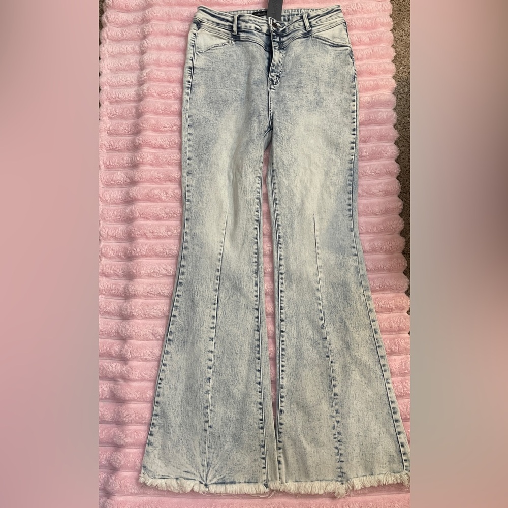 Flair Acid wash jeans